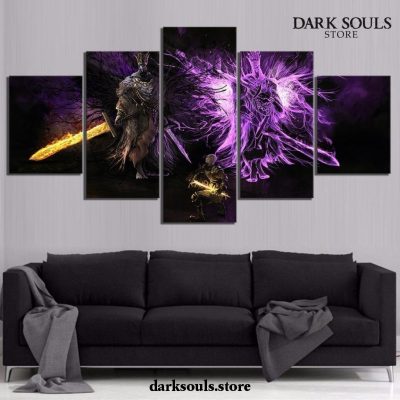 2021 New Design 5 Pieces Dark Souls Knight Canvas Wall Art