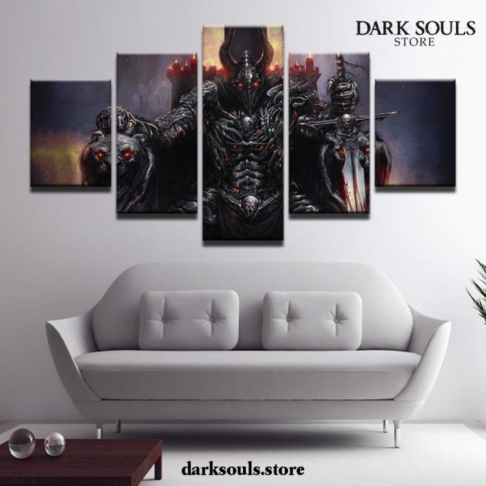 5 Pieces Dark Souls Boss Throne Canvas Wall Art