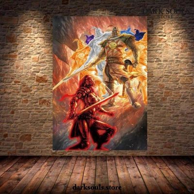 Colorfull Dark Souls Knight 3D Wall Art Home Decor