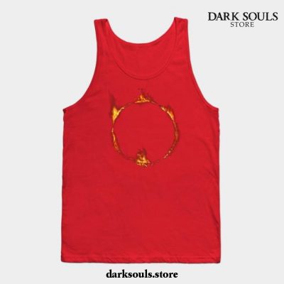 Dark Sign Tank Top Red / S