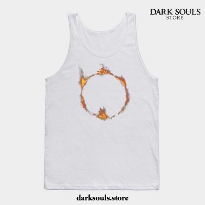 Dark Sign Tank Top White / S