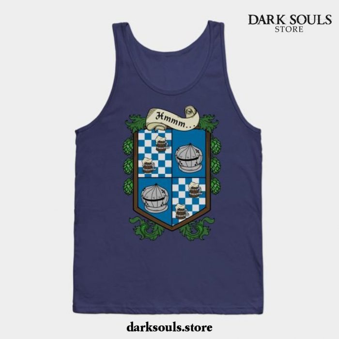 Dark Souls - Catarina Coat Of Arms Tank Top Navy Blue / S