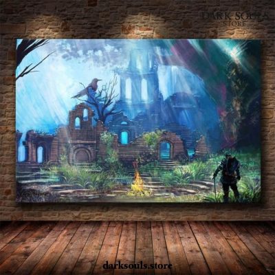 Dark Souls Iii Castle Vintage 3D Wall Art Home Decor