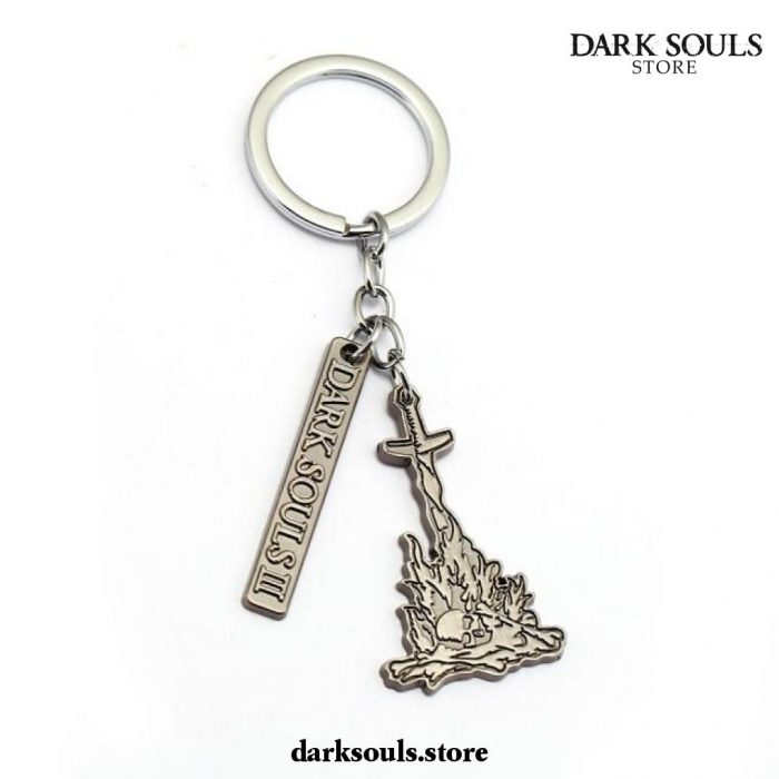 Dark Souls Iii Keychain - Bonfire Logo Pendants