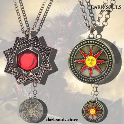 Dark Souls Necklace Stainless Steel Jewelry