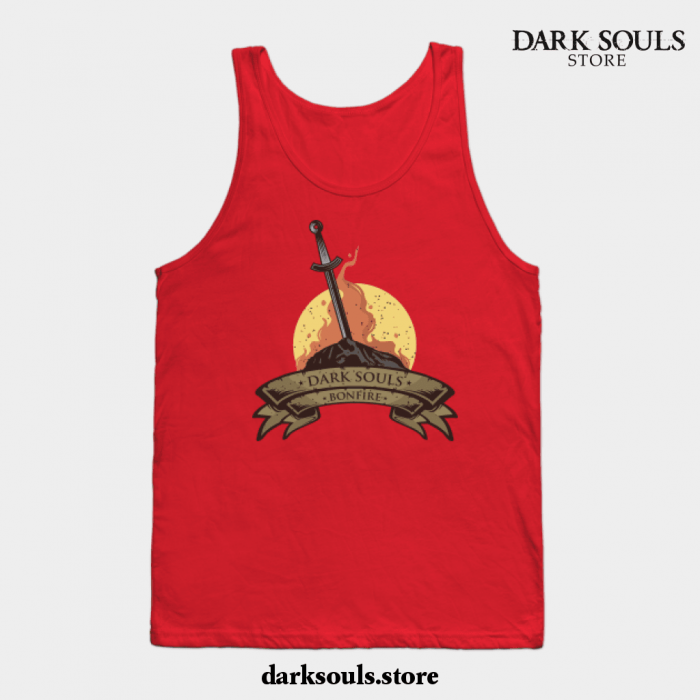 Dark Souls Tank Top Red / S