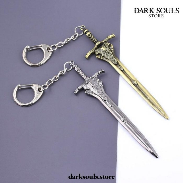 Game Dark Souls 3 Keychain Artorias Gray Sword