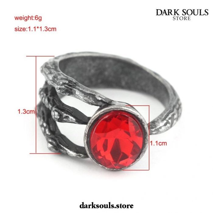 Game Dark Souls Ring Clutch Crystal Rings