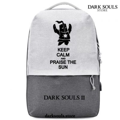 High Quality Game Dark Souls Iii Knight Of The Sun Canvas Backpack