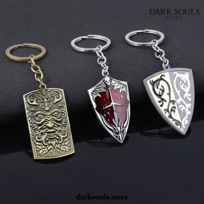 New 2021 Dark Souls Shield Weapon Keychains