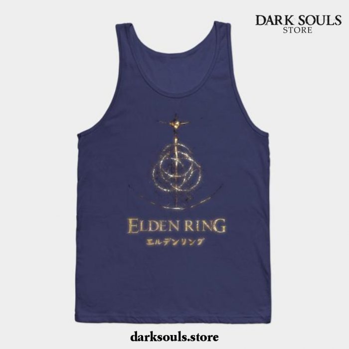 Praise The Ring Fashion Tank Top Navy Blue / S