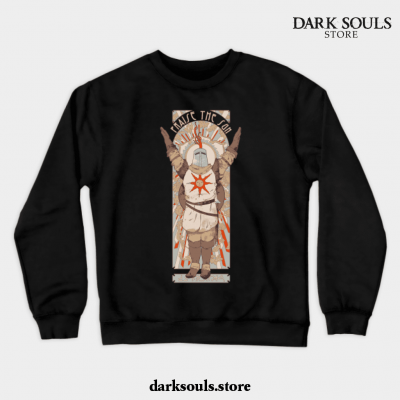 Praise The Sun Crewneck Sweatshirt Black / S