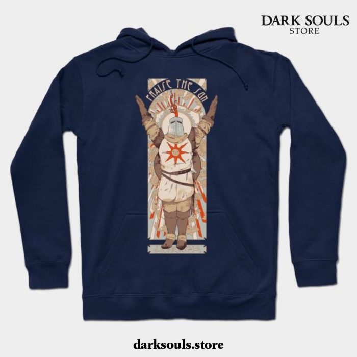 Praise The Sun Hoodie Navy Blue / S