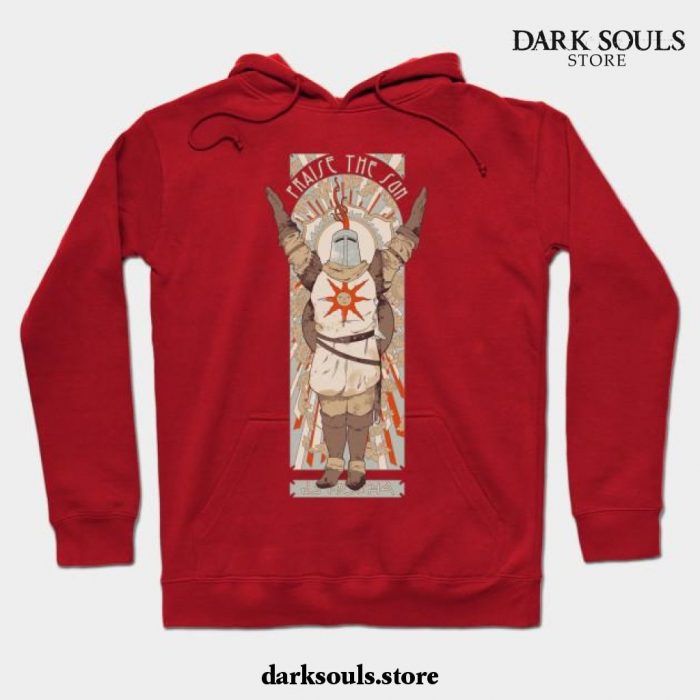 Praise The Sun Hoodie Red / S