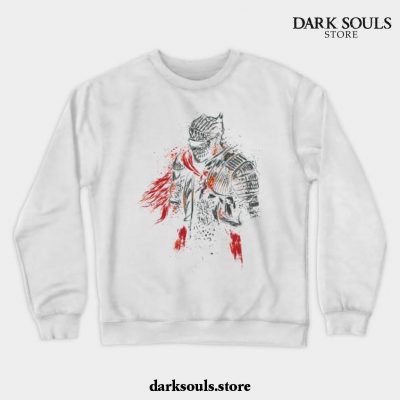 Red Knight Crewneck Sweatshirt White / S