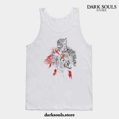 Red Knight Tank Top White / S