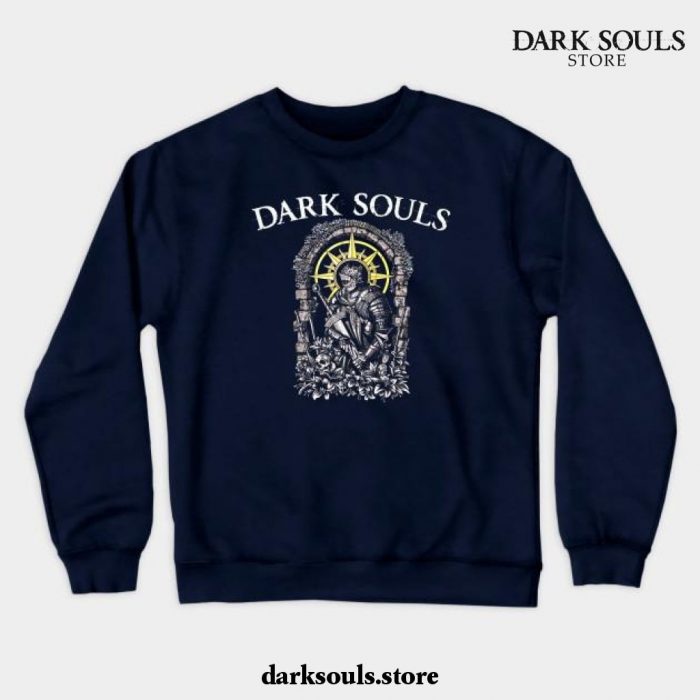 Soul Of Cinder (For Dark Shirts) Crewneck Sweatshirt Navy Blue / S