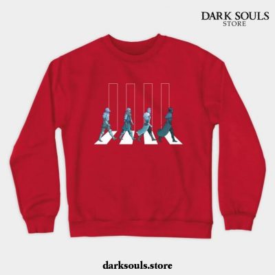 Souls Road Crewneck Sweatshirt Red / S