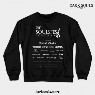 Soulsfest Crewneck Sweatshirt Black / S