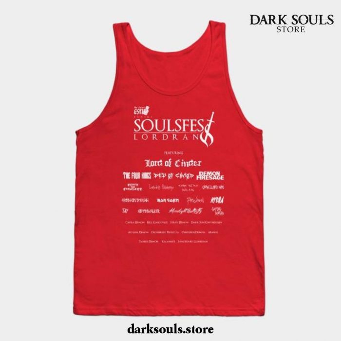 Soulsfest Tank Top Red / S