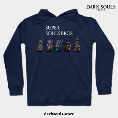 Super Souls Bros. Hoodie Navy Blue / S