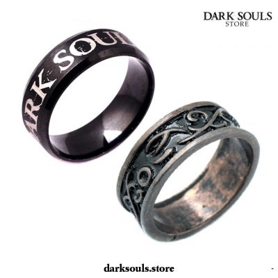 Vintage Rings Dark Souls Iii Darkmoon Stainless Steel Ring