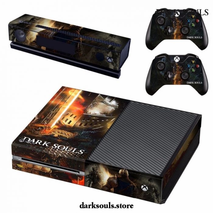 Game Dark Souls Skin Sticker Decal For Microsoft Xbox One Console and 2 Controllers - Dark Souls Store