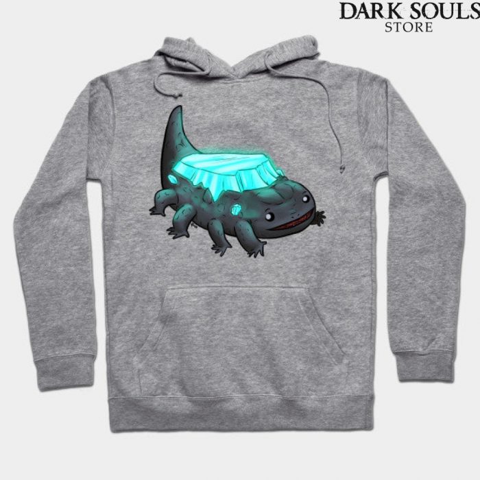 Crystal Lizard Hoodie Gray / S