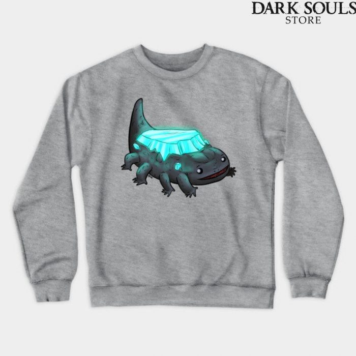 Crystal Lizard Sweatshirt Gray / S