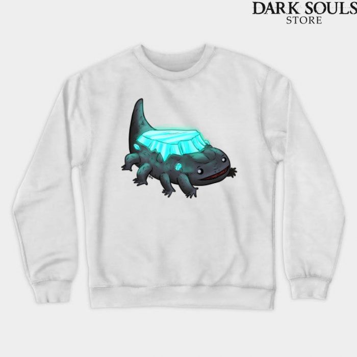 Crystal Lizard Sweatshirt White / S