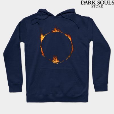 Dark Sign Hoodie Navy Blue / S