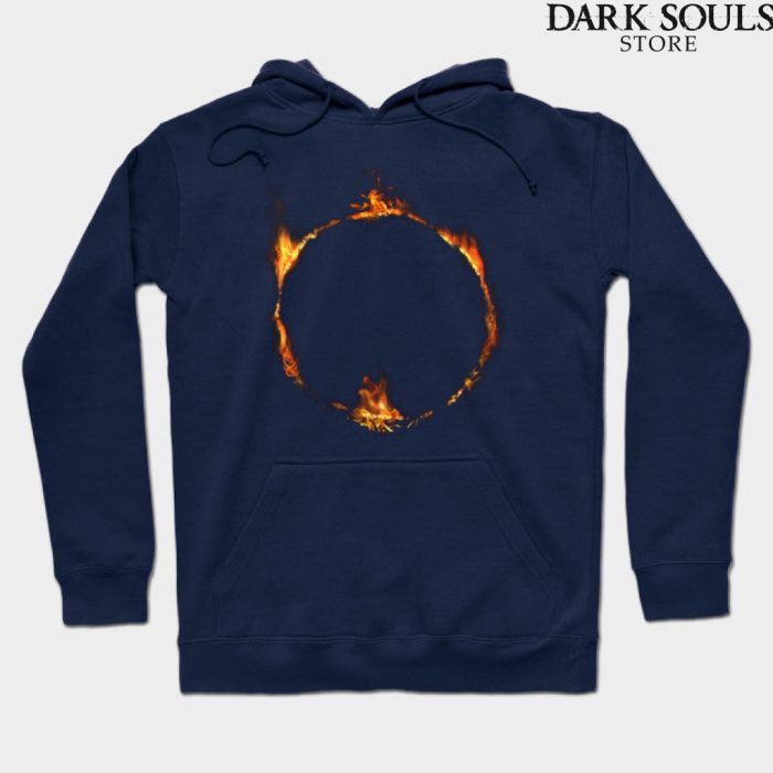 Dark Sign Hoodie Navy Blue / S