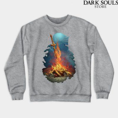 Dark Souls Bonfire Sweatshirt Gray / S