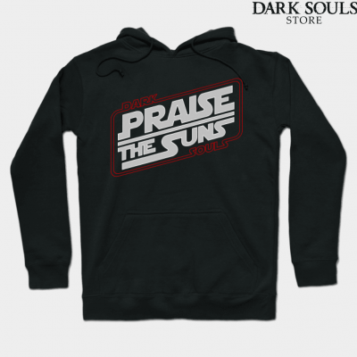 Dark Souls: Praise The Suns Hoodie Black / S