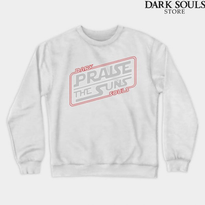 Dark Souls: Praise The Suns Sweatshirt White / S