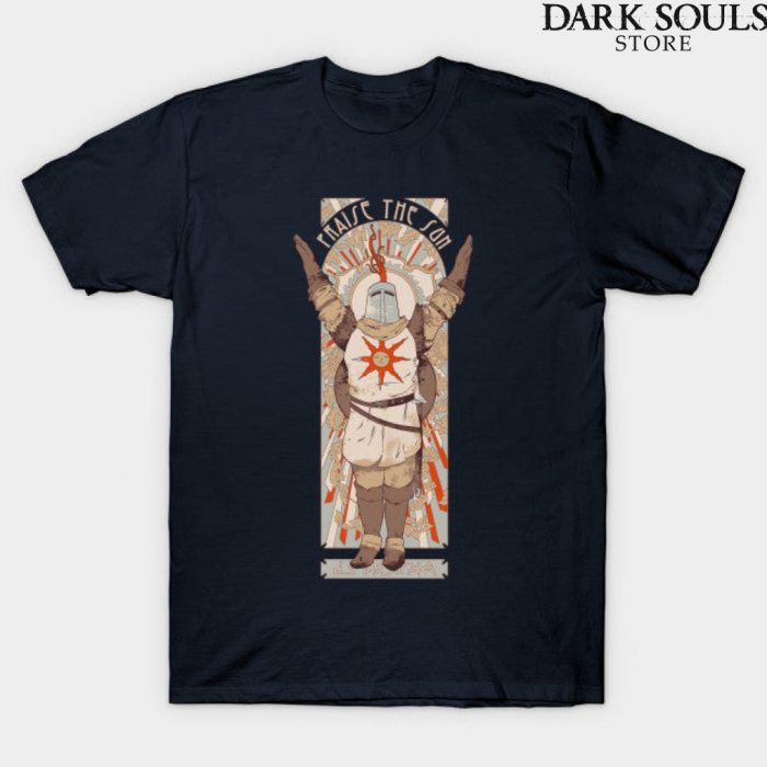 Praise The Sun T-Shirt Navy Blue / S