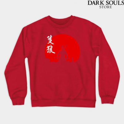 The One Armed Wolf Sweatshirt Red / S