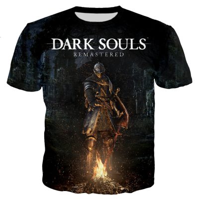 Dark Souls Men Women New Fashion Cool 3D Printed T shirts Unisex Game Casual Style Tshirt 5 - Dark Souls Store