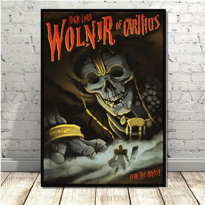 Dark Souls Poster YHORM THE GIANT Canvas Painting THE ABYSSWALKER Video Game Mural Poster and Print 1 - Dark Souls Store