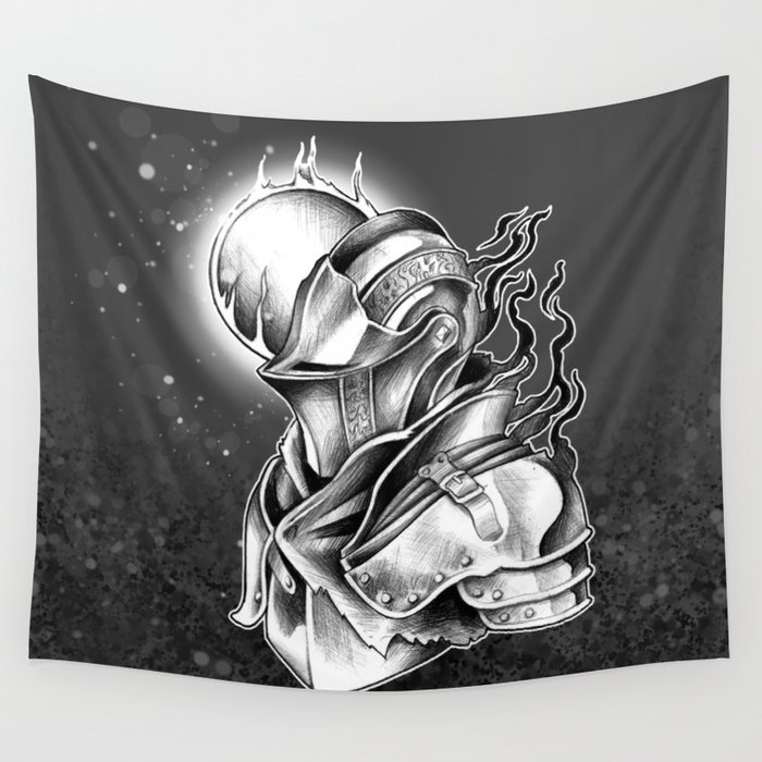 Dark Souls Knight Wall Tapestry